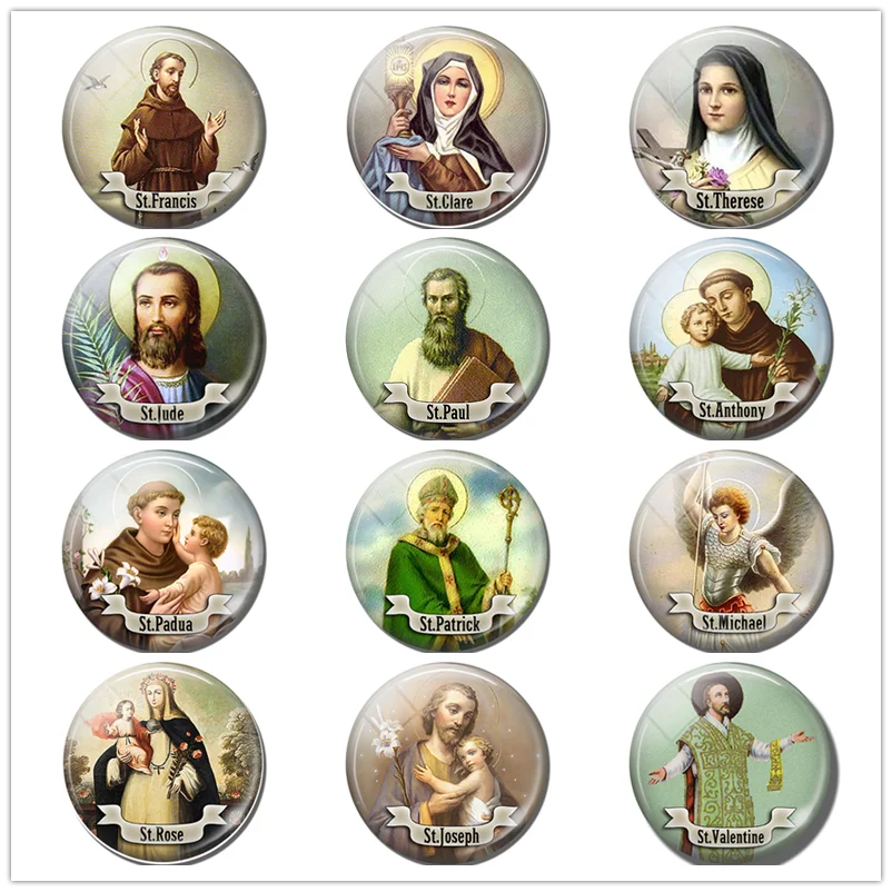 Круглый стеклянный кабошон ручной работы 25 мм 12 изображений аксессуары подарки