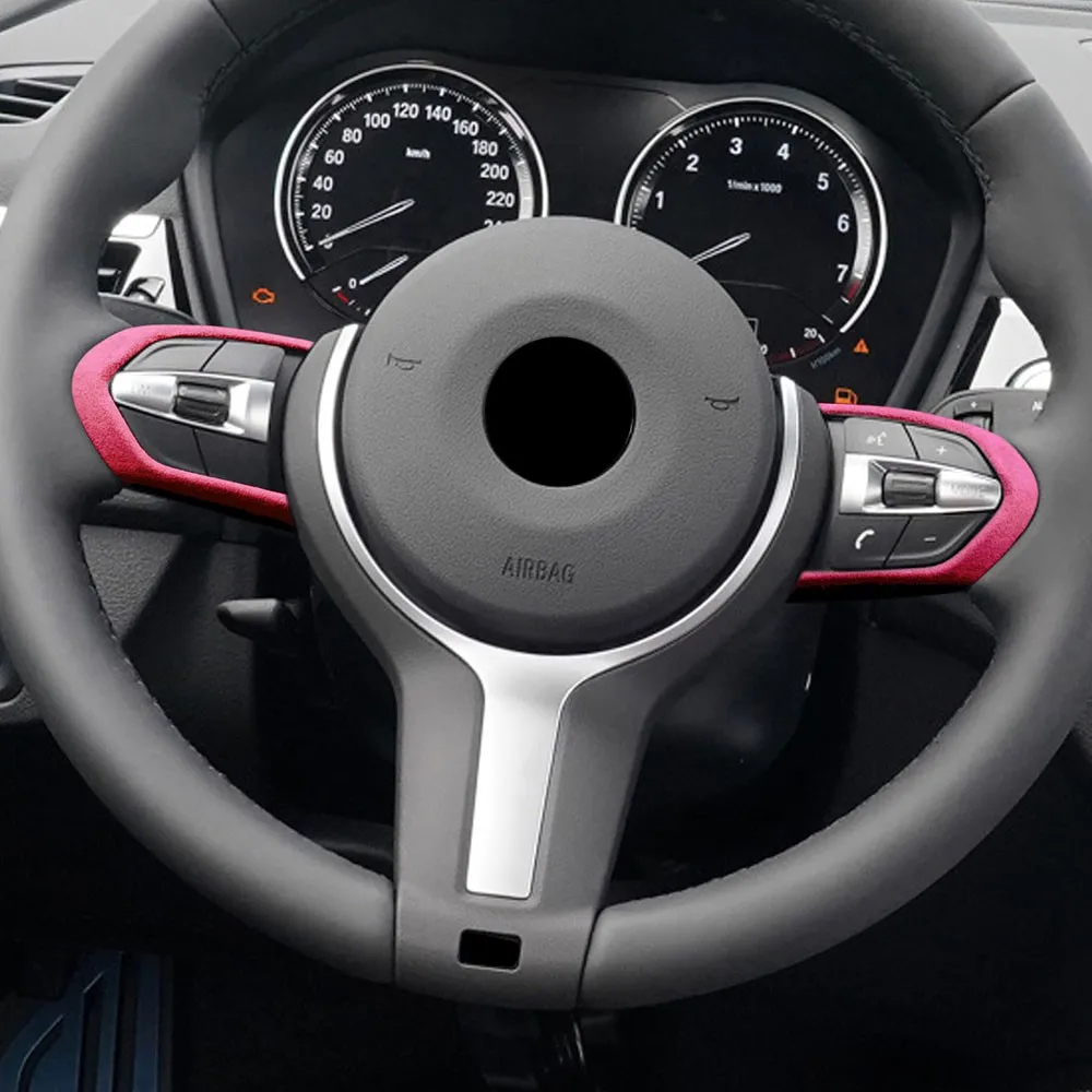 

Украшение для BMW E90 E92 F20 1 2 3 4 серии X1 M3 M4 наклейки на руль автомобиля Dacal аксессуары чехол рулевого колеса автомобиля