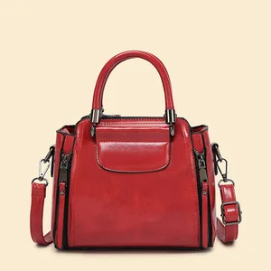 Роскошные дамские сумочки из натуральной кожи, дизайнерские брендовые сумки на плечо, вместительные дамские тоуты, C1410