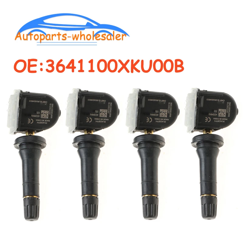 4 шт./лот Новый 433 МГц 3641100XKU00B для HavalH7/HavalH7L/HavalH8/H6 Coupe TPMS датчик давления в шинах