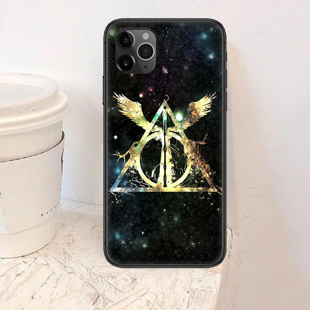 

Harries Potters Phone Case For Iphone 4 4s 5 5S SE 5C 6 6S 7 8 Plus X XS XR 11 12 Mini Pro Max 2020 black Back Soft Waterproof
