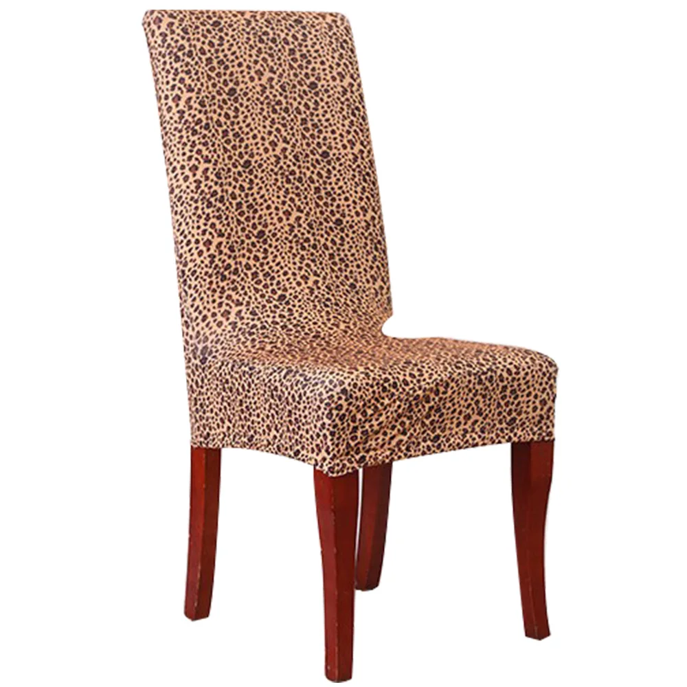 

Flower Printing Chair Covers Four Seasons Home Chair Cover Anti-dirty Dining Chair Cover Case for Banquet Party Supplies