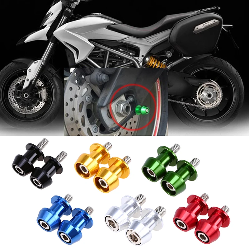 Posbay 8 мм алюминиевая подставка для мотоцикла маятник катушки слайдер винт Yamaha Harley