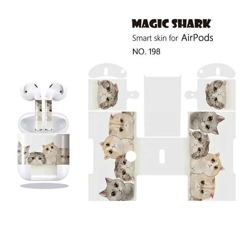 Magic Shark не линяет высокое качество мультяшный Кот Цыпленок Даг свинка