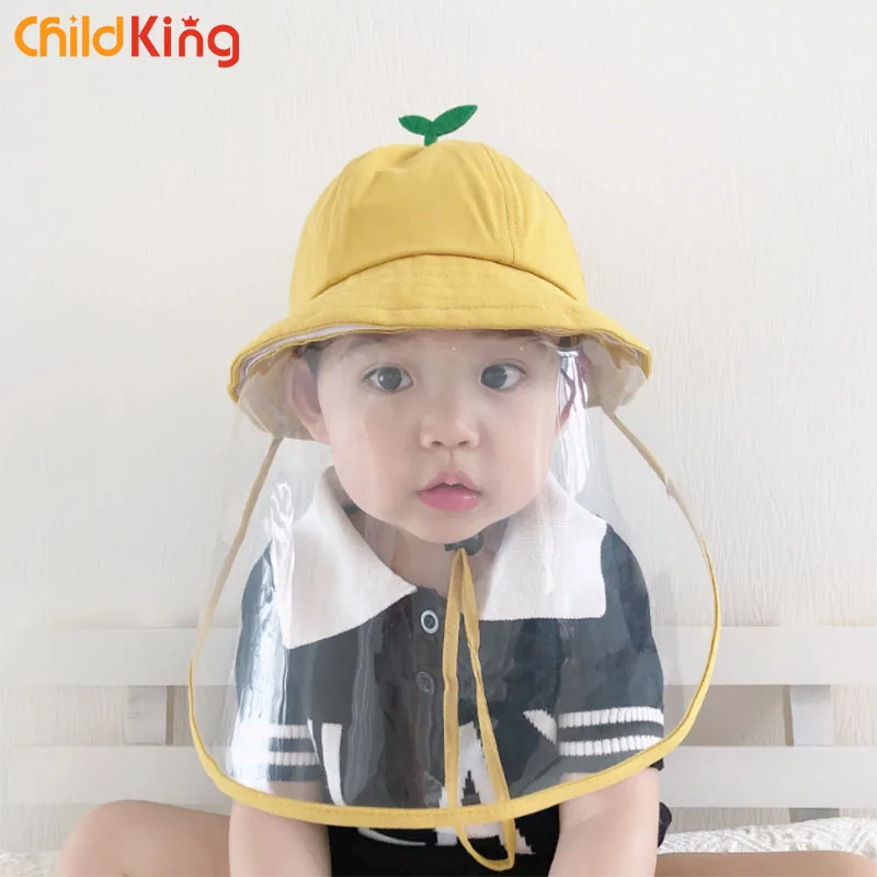 Children Hat Baby Protective Cap Basin Thin TPU Cute Fisherman Sunscreen | Детская одежда и обувь