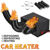 12v24v car heater dual control fast heating fan high power defrosts auxiliary 3 holes defogger fan demister windscreen defrosts