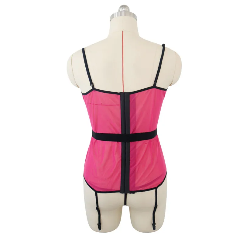 Сексуальное женское белье больших размеров Открытая грудь прозрачное кружевное