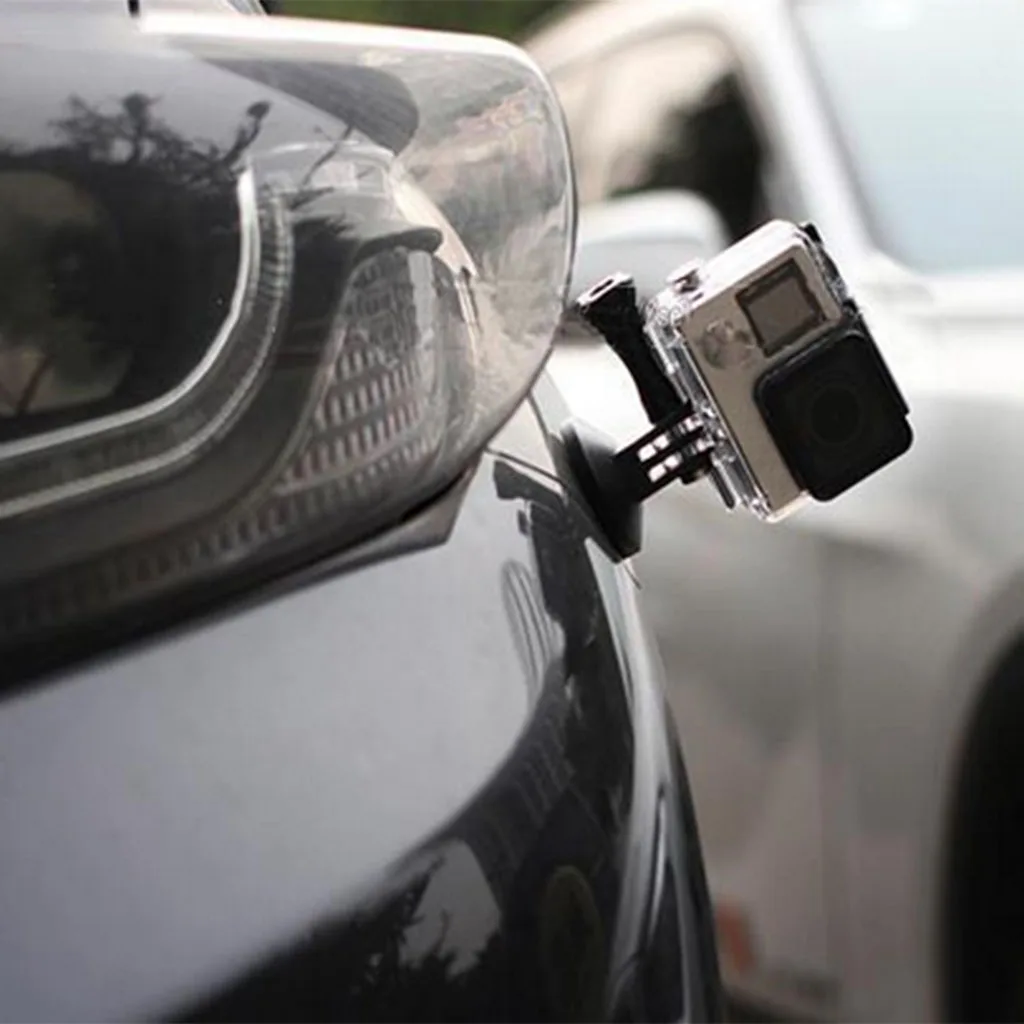 1 шт. 3 зубец магнитный металлический штатив держатель адаптера для Go pro|Камеры