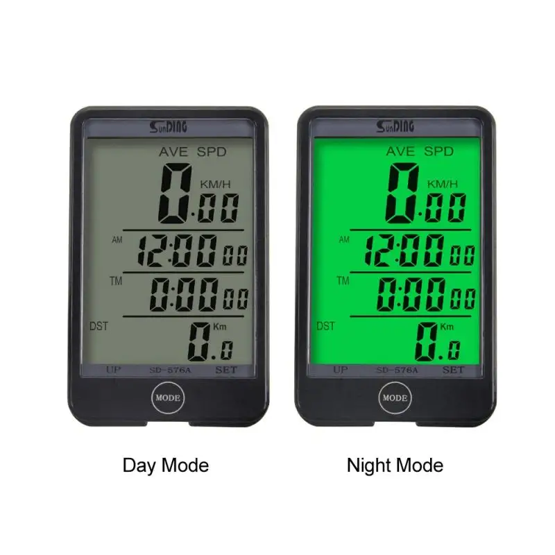 Велосипедный компьютер проводной измеритель скорости цифровой