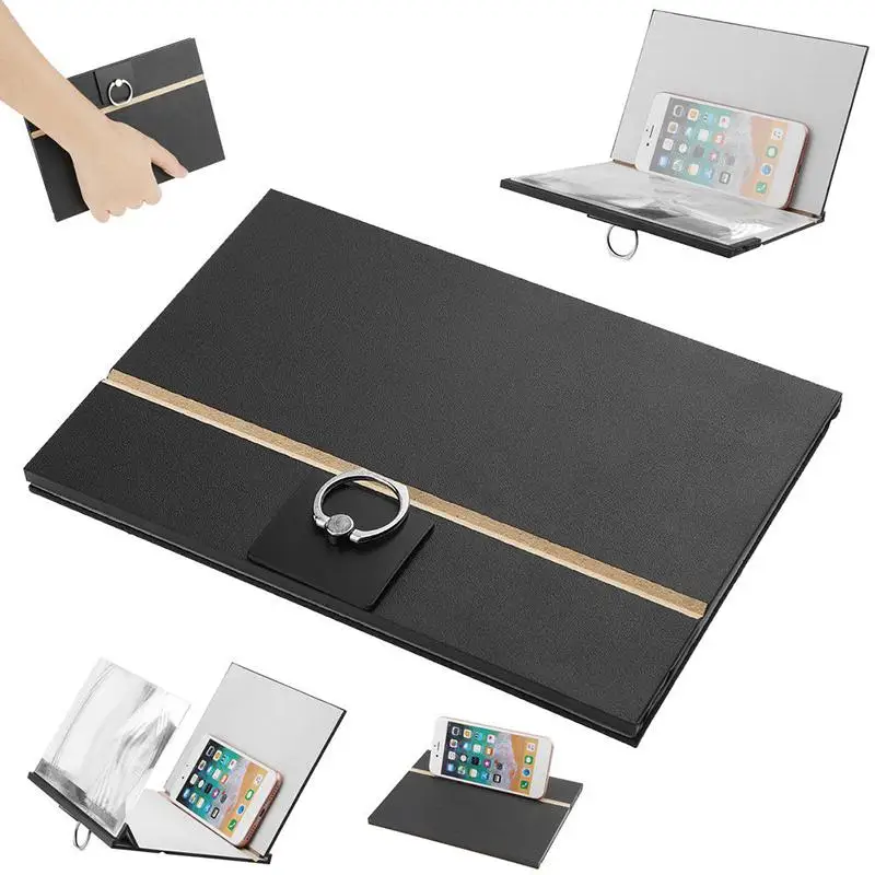 8 дюймовый мобильный видео экран увеличительное стекло Подставка Кронштейн