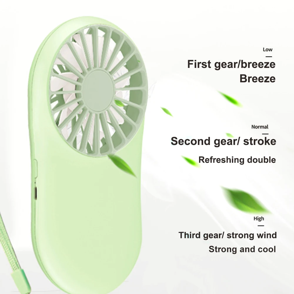 Летний кулер портативный вентилятор ручной USB перезаряжаемый Мини Складной для