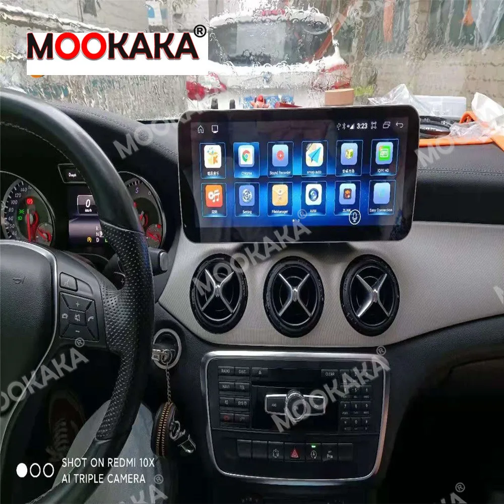 

12.3" 1920 720 Android 11.0 256GB For Mercede Benz CLA GLA A Class W176 2013-2019 Car GPS Navigation AutoStereo Multimedia Radio