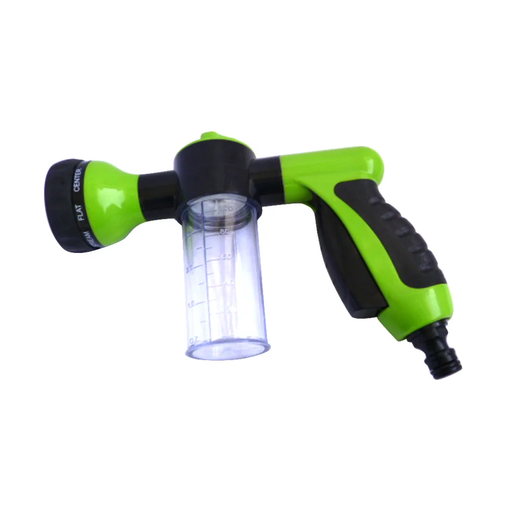

Garden Hand Spray Hose Nozzle Car Washer Water 8 Adjustable Watering Patterns for Watering Plants Lawn Patio Car Wash Shower