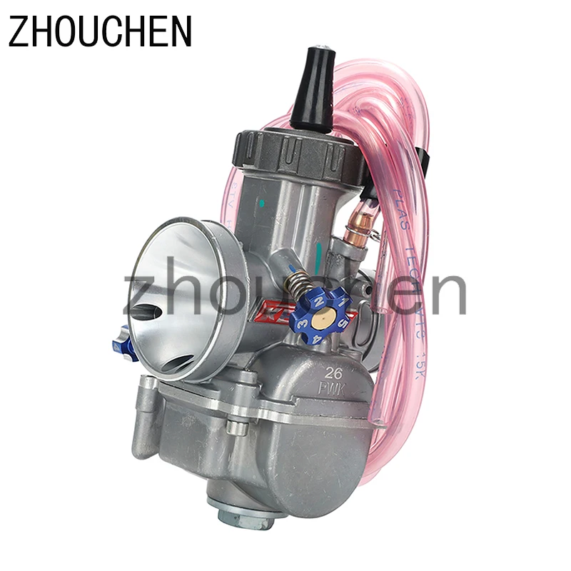 Универсальный мотоциклетный карбюратор PWK 21 24 26 28 30 32 34 мм для Keihi Mikuni Suzuki Yamaha Honda KTM