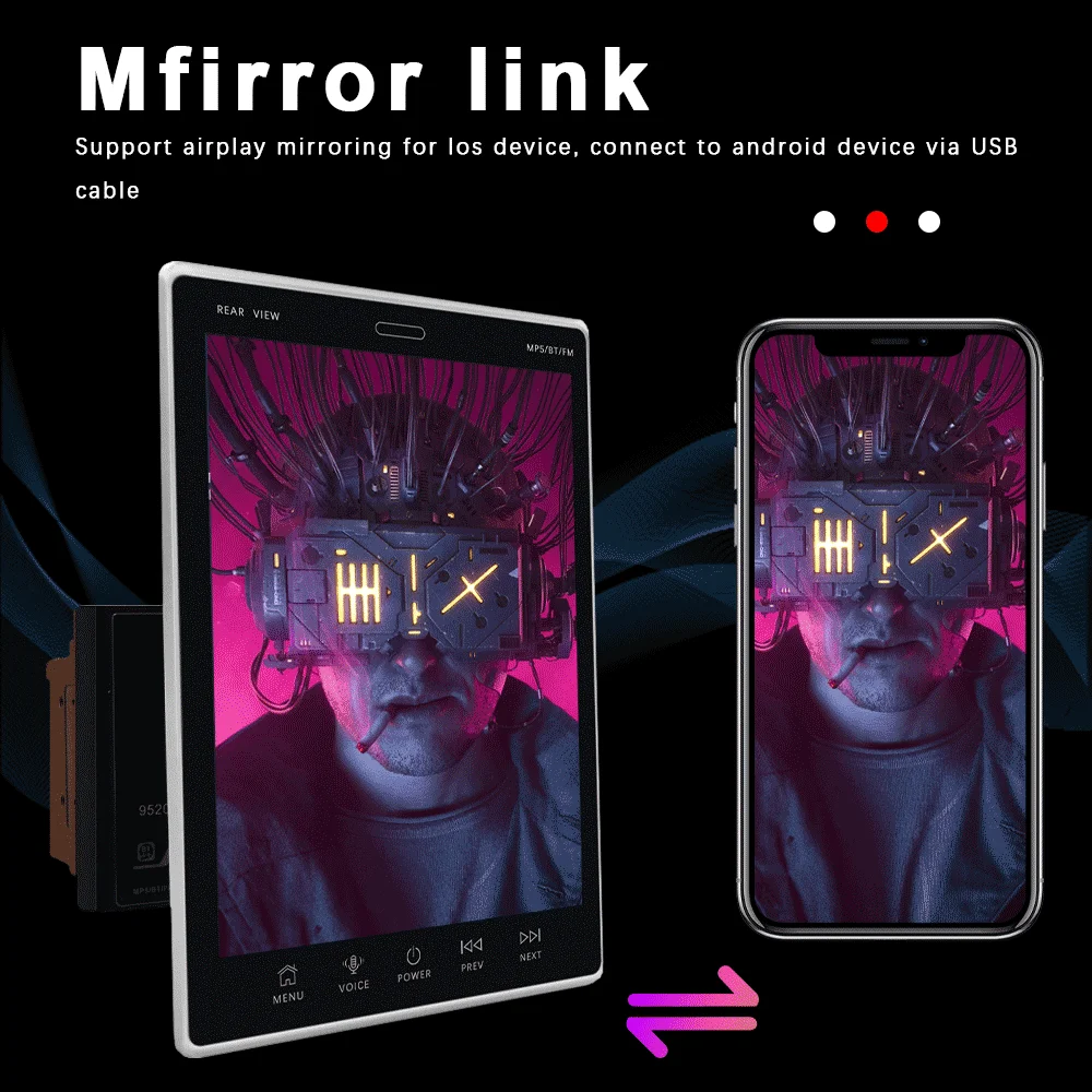 Автомагнитола Podofo 2DIN Android мультимедийный видеоплеер навигация 9 5 дюйма