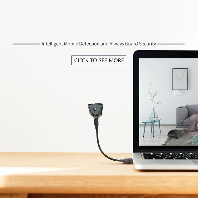 Умный WiFi мобильный телефон Удаленный домашний монитор маленькое ночное видение