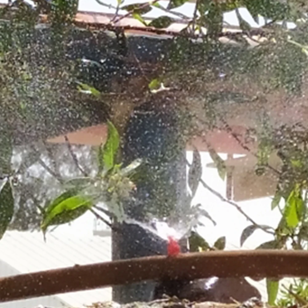 

HOOMIN 360 Spray Head with Hole Punch Garden Sprinklers Irrigation Misting Nozzle High Quality Simple Refraction Sprinkler