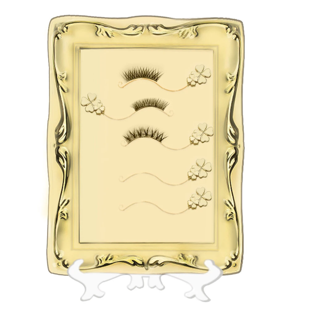 Durable Salon Magnetic Metal Holder Decoration Home Station Tool Eyelash Extension Display Frame Set Stand Makeup Individual | Красота и
