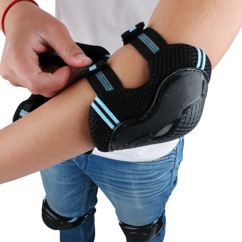 6 шт./компл. взрослых спортивный набор для безопасности Защита коленей и локтей