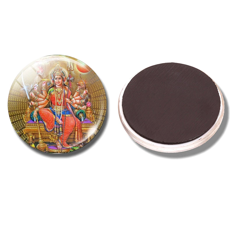 As shown Магнит на холодильник Lakshmi, наклейка на холодильник Будда, декоративные магниты на холодильник Bodhisattva God Amuleto, художественный религиозный домашний декор - Цвет: As shown