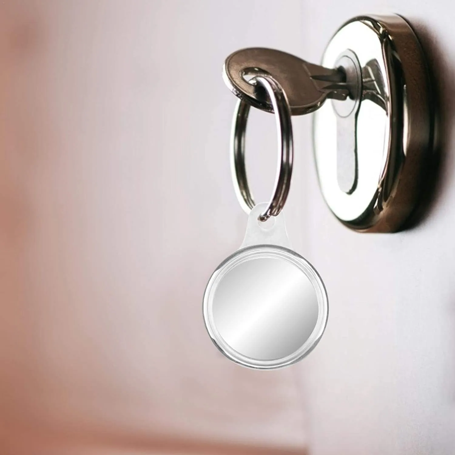 

High Quality Replace Support Accessories For Airtags Silicone Protective Sleeve Case Cover Anti-lost Device Keychain