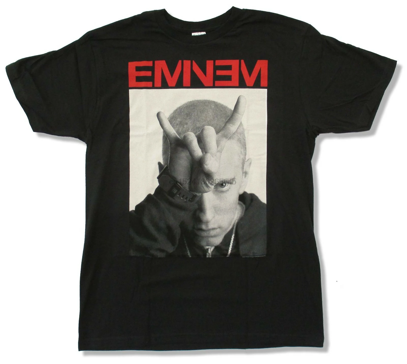 Черная футболка EMINEM с изображением Рожков новая официальная для