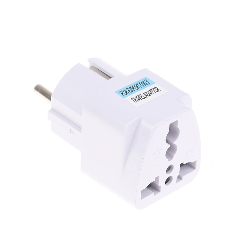 

1pcs Universal EU Plug Adapter AU UK US To EU Euro AC Travel Adapter Electrical Plug Converter Power Socket