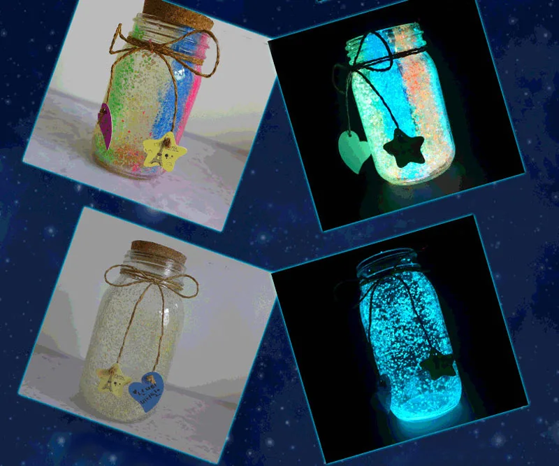 10 г/пакет волшебные светящиеся пески Семейные игрушки настольная игра для детей