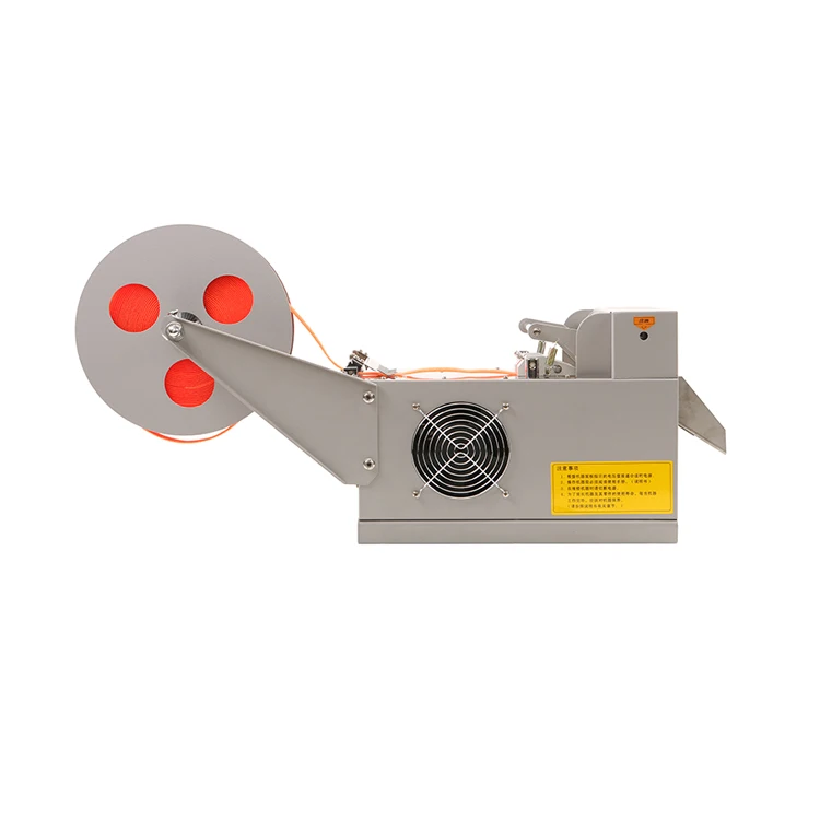 A-203 Automatic magic strap cutting machine with different shapes auto sticky cold hook and loop | Инструменты