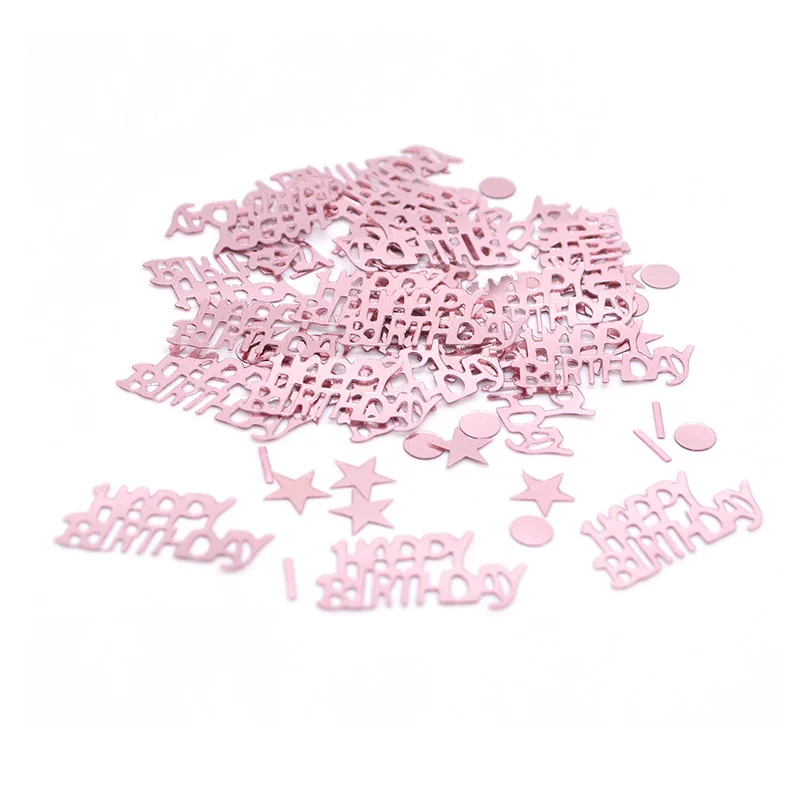 Серебряное розовое золото 18 30 40 50 60 конфетти с днем рождения звезды стол Конфетти разбрызгивает юбилей день рождения Свадебные украшения