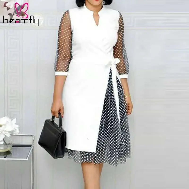 Африканское кружевное волнистое сексуальное шифоновое платье с глубоким v