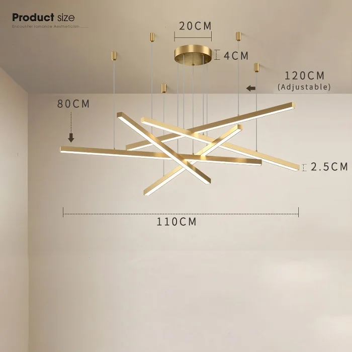 Цвет: желтый New Modern LED Chandelier Lighting Brief Gold Home Decoration Hanglamp Living Dining Room Light Fixtures Kitchen Island Lamp - Цвет абажура: Цвет: желтый
