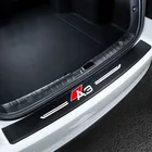 Автомобильная ткань для багажника, защитная Автомобильная наклейка, автомобильные аксессуары, украшение для Audi A3 A3l 35TFSI 202, наклейка для багажника против столкновений