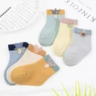 Носки хлопковые для новорожденных, 3 парыЛот, Носки для мальчика