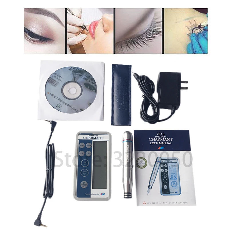 Цифровая ручка для перманентного макияжа умная панель управления спиральный