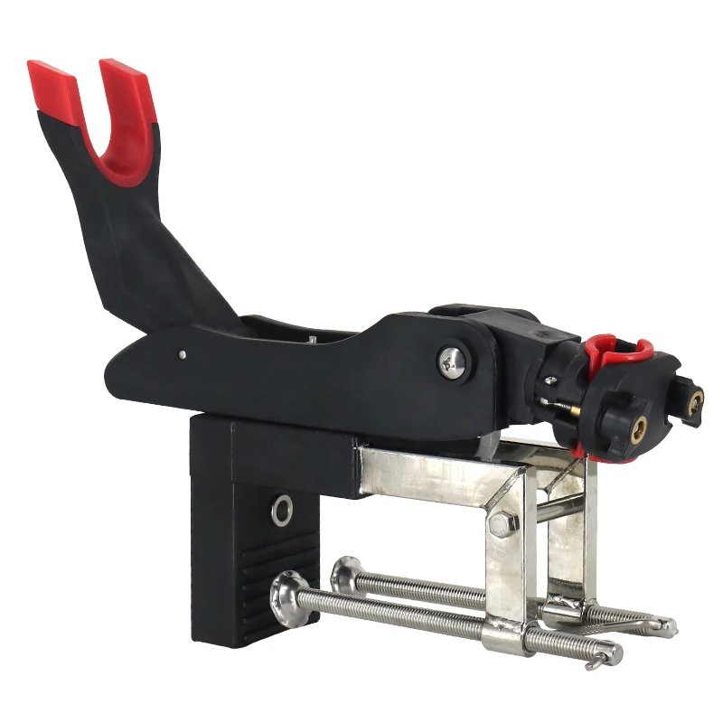 

Fishing Support Rod for Boats Fishing Tackle 360 Rotatable Fishing Support Rod Holder Bracket with Screws