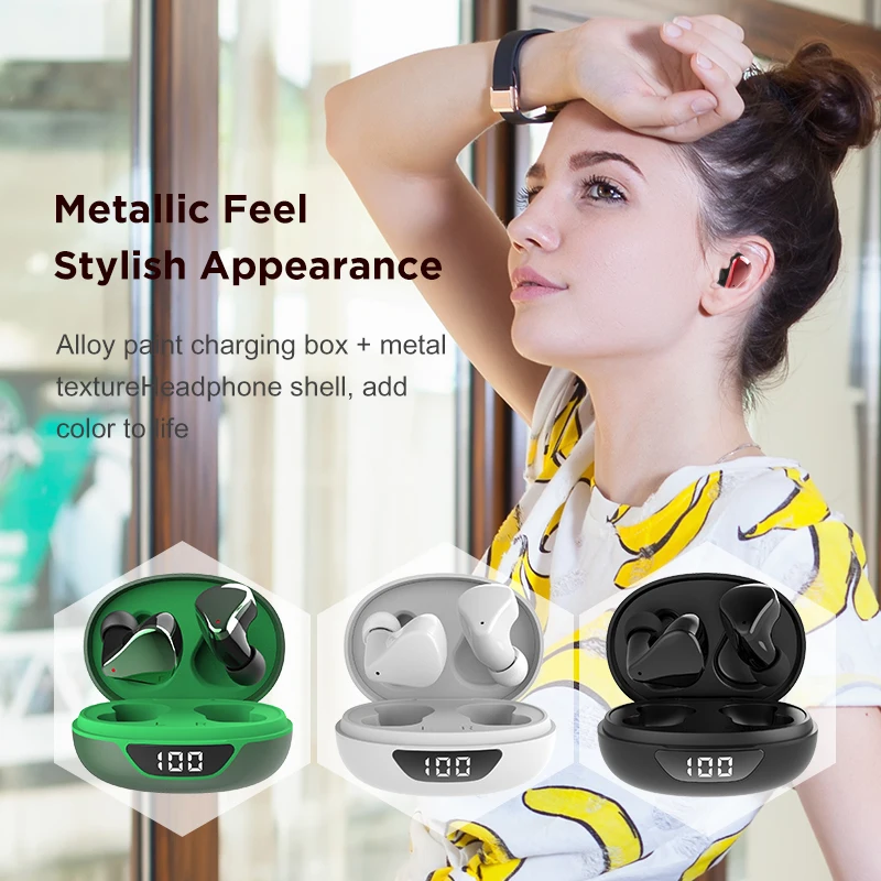 

IWOPRO New P68 TWS 5.0 bluetooth Earphone headset touch stereo wireless Earphones with microphone motion noise reduction headset