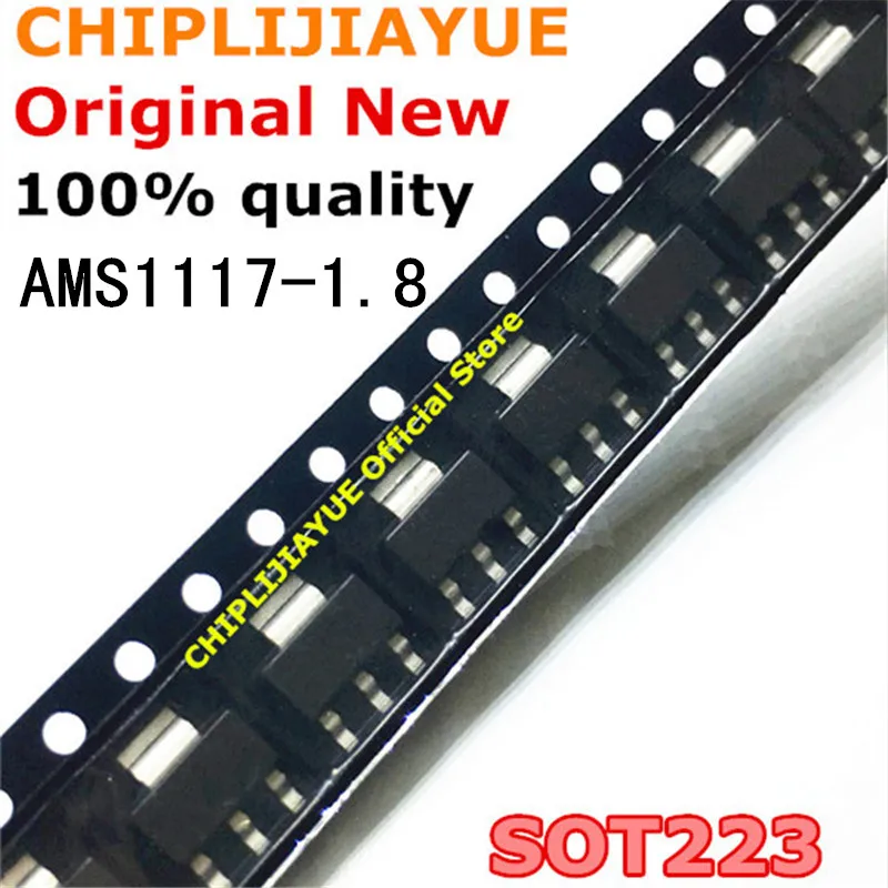 50 шт. AMS1117 1.8 1 8 V 1A SOT 223 SOT223 SMD новый и оригинальный микросхема IC|work work|ic chip100 pcs |