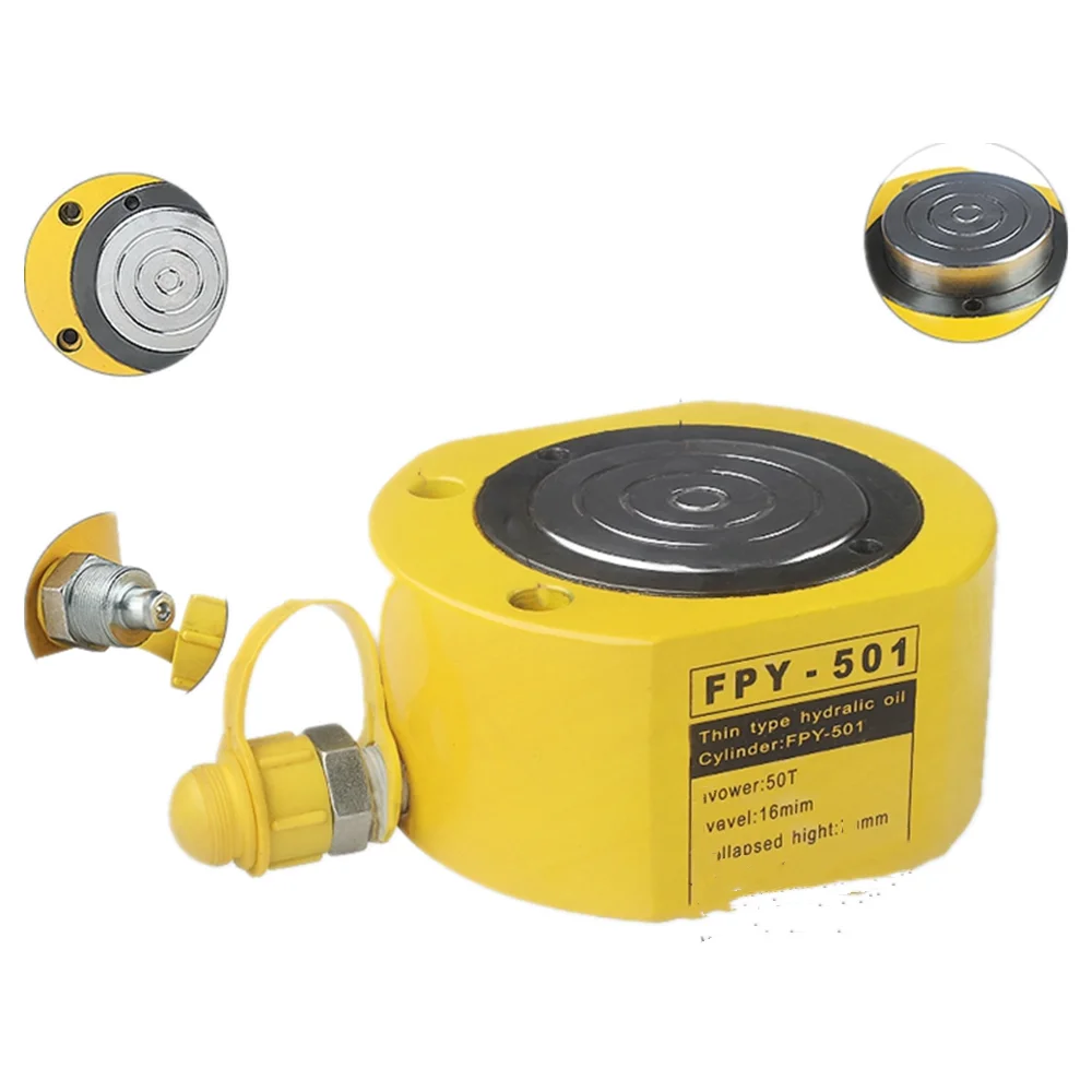 Сверхтонкий гидравлический цилиндр FPY-201 домкрат с грузоподъемностью 20 тонн