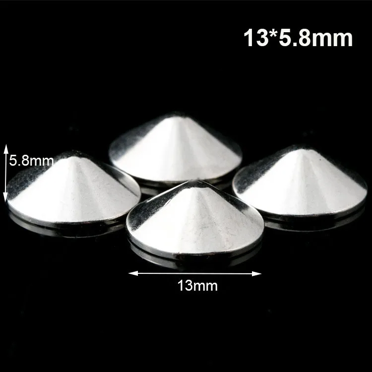 10 шт. больше цветов Металлические Пули Конус Шипы Панк отвертки шпильки Сумка