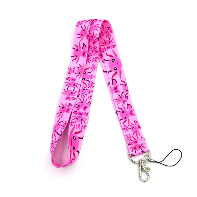 Axolotl ремешок на шею в виде дракона шнурок для ключей держатель ID-знака веревочные