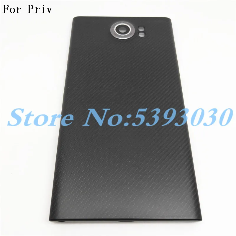 Новый оригинальный Батарея крышка для Blackberry Priv сзади Корпус задний Чехол с