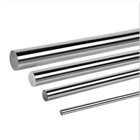 50pcs linear shaft rod Dia 8mm x length 500mm Cylinder Chrome Plated Liner Rods axis round bar SFC8x500mm CNC parts 3D printer