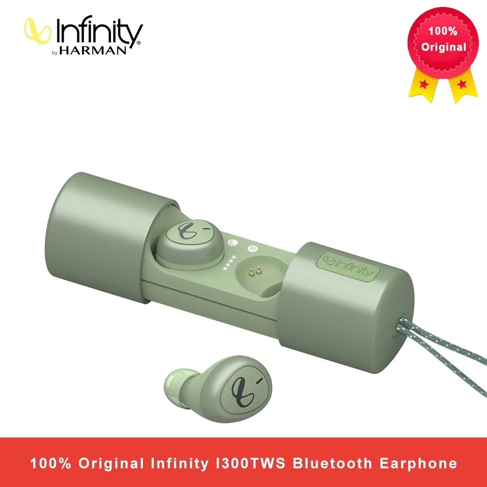 

Infinity I300TWS TWS Wireless Earbuds BT5.0 Sport IPX5 Waterproof Headphone Bluetooth Headset for Harman Earphones Touch control