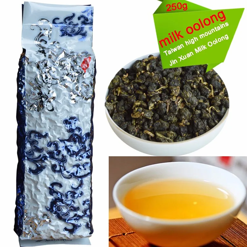 

Лидер продаж, новый чай 2021 года, Тайвань, чай Oolong, чай Oolong с молоком 250 г, Тайвань, Jinxuan, чай oolong с молоком, чай oolong