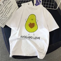 avocado women summer fashion t shirt funny printed short sleeve t shirt kawaii cartoon graphic tshirts girls tops tees female