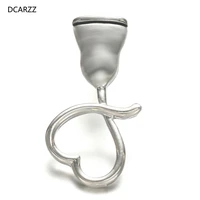 dcarzz ultrasonic wand pin badge silver plated brooches medical nurse doctor hijab pins punk jewelry women accessories gift