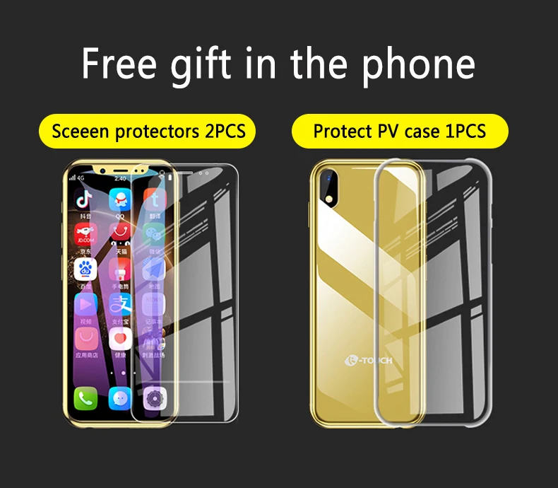 Anica K-TOUCH I9s 3g+ 32G маленький мини двойной 4G Ультра тонкий 3,5 экран Face ID dual SIM двойной режим ожидания Android 6,0