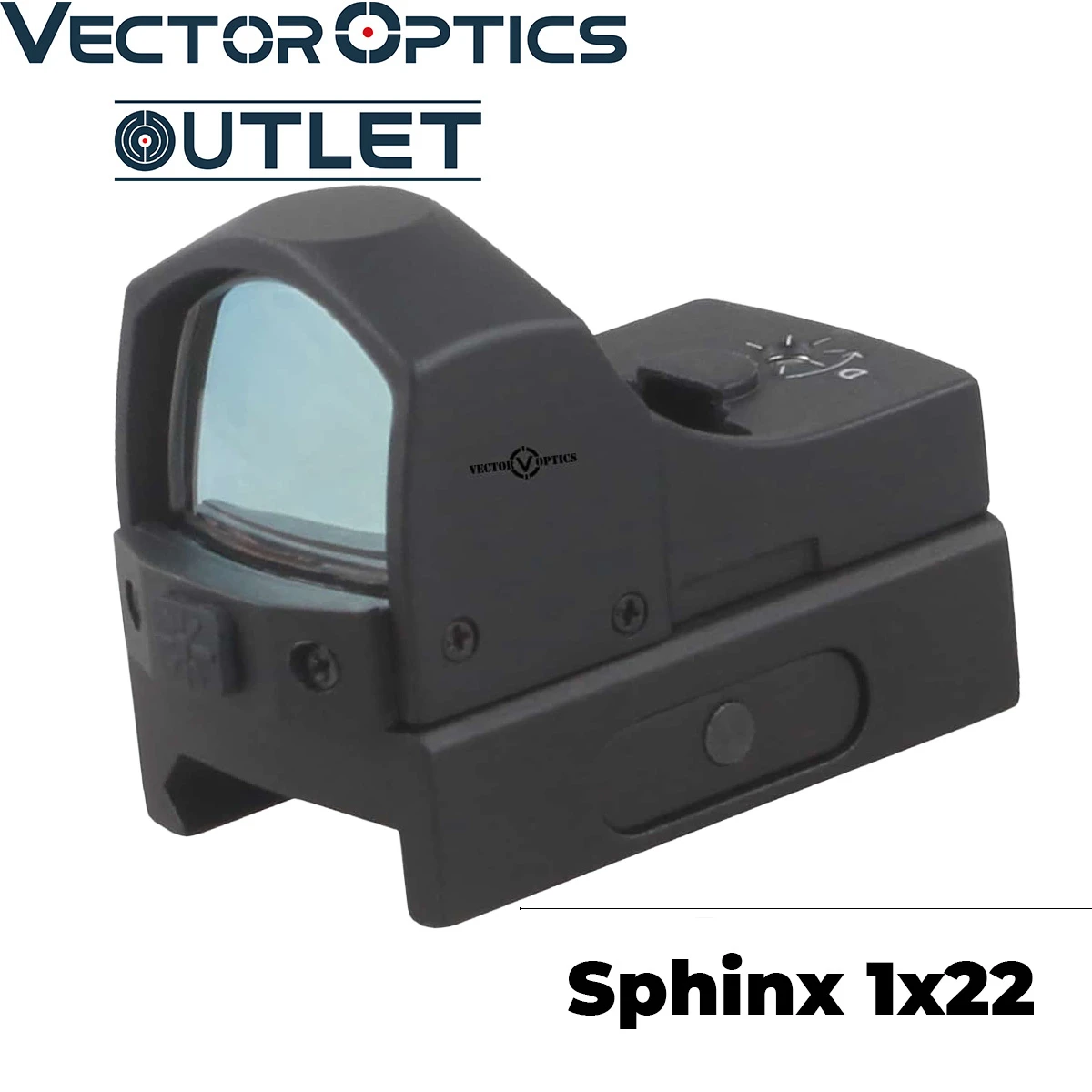 Лазерный прицел Sphinx 1x22 5 уровней яркости AR AK 21 мм Пикатинни 9 мм|Оптические