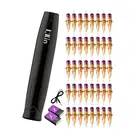 INKIN Nano 2-в-1 ротационный картридж тату машина Комплект Перманентный макияж подводка для бровей губ микроблейдинг иглы